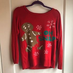 Ugly Christmas sweater - OH SNAP!